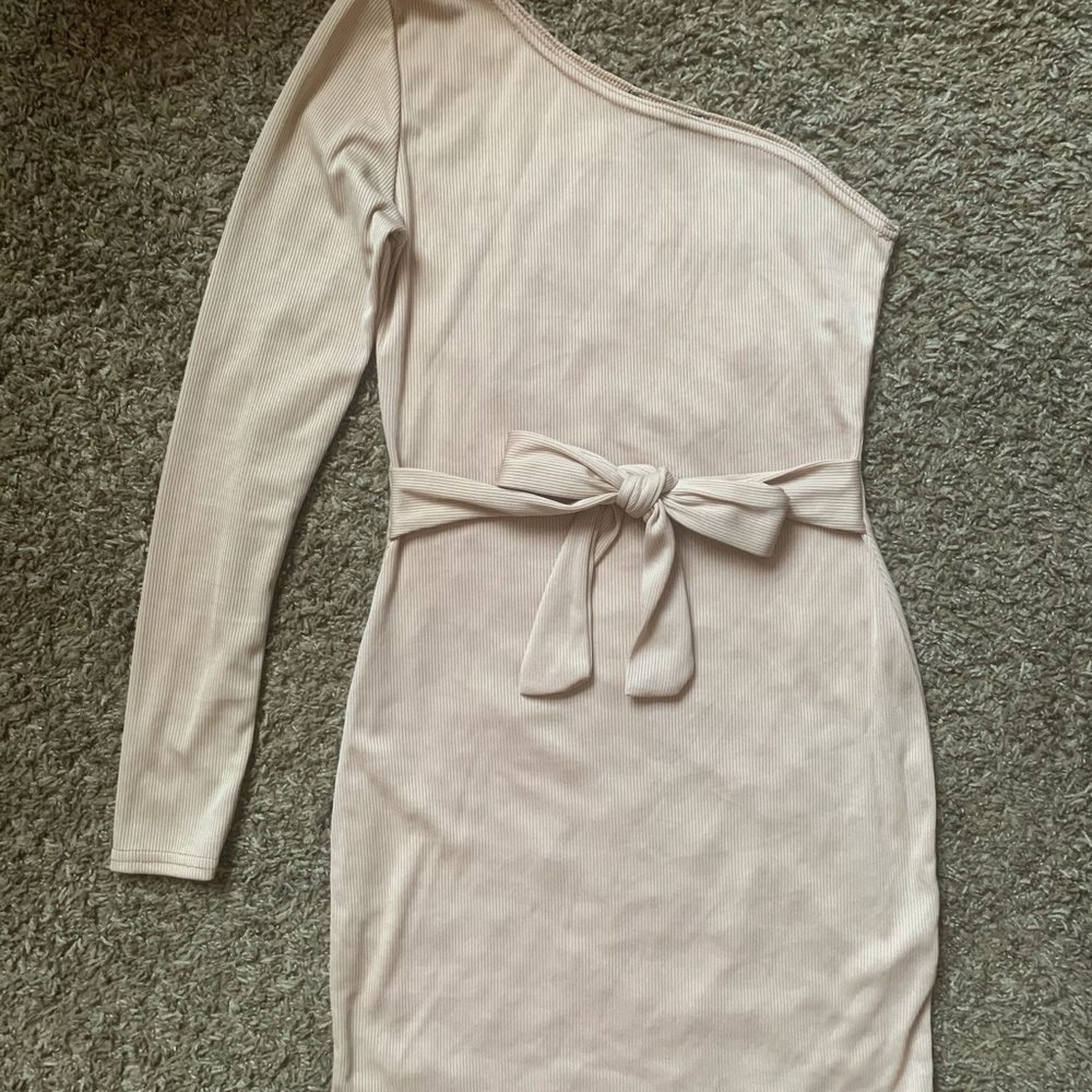 Missguided mini one shoulder gown